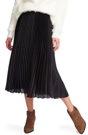 1. State Pleated Midi Skirt