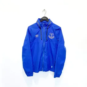 2018/19 EVERTON Vintage Umbro Football Training Track Top Rain Jacket (S)