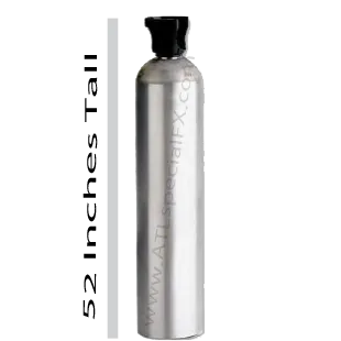 50 lb CO2 Cryo Tank With Siphon Tube For CO2 Cryo Jets