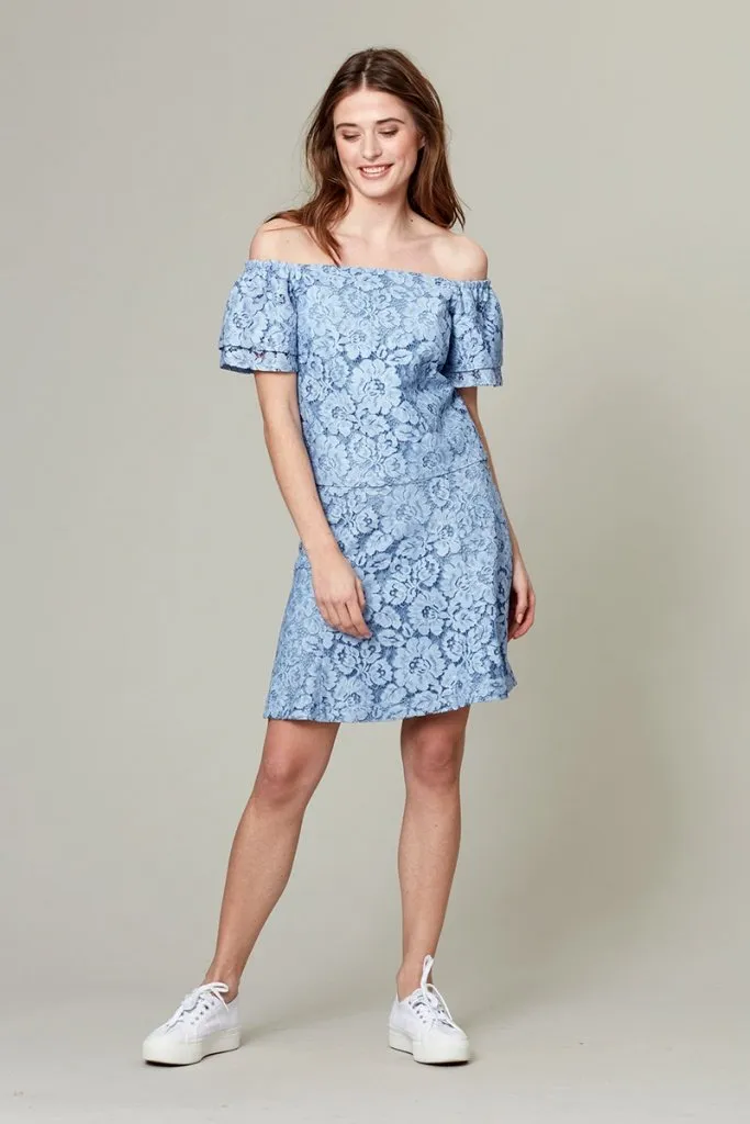 50% OFF MAHLIA SKIRT CORN BLUE