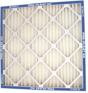 AAF Flanders 16 in. x 25 in. x 4 in. Prepleat 40 Merv 13 Air Filter (Case of 6)