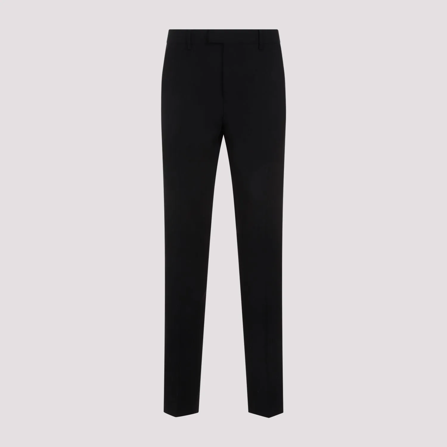 AMI PARIS Mens Tapered Trousers in Black for SS24