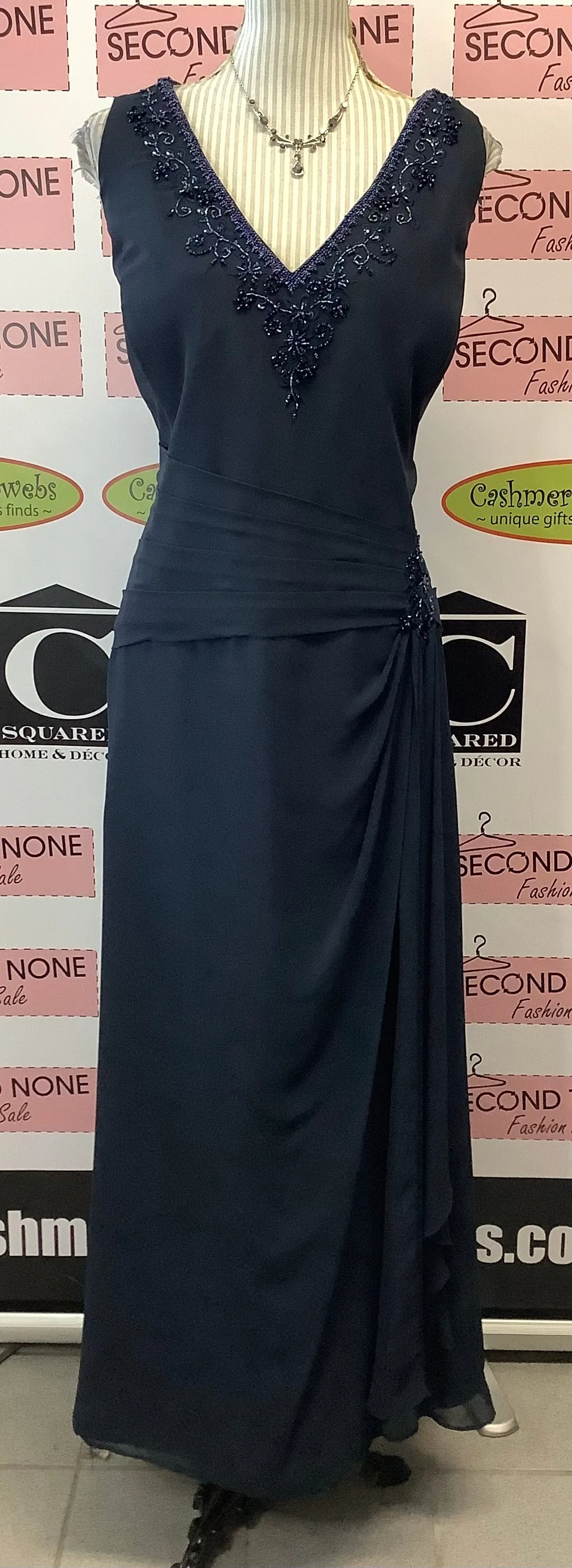 Avanti Designs Beaded Ball Gown (Size 26)