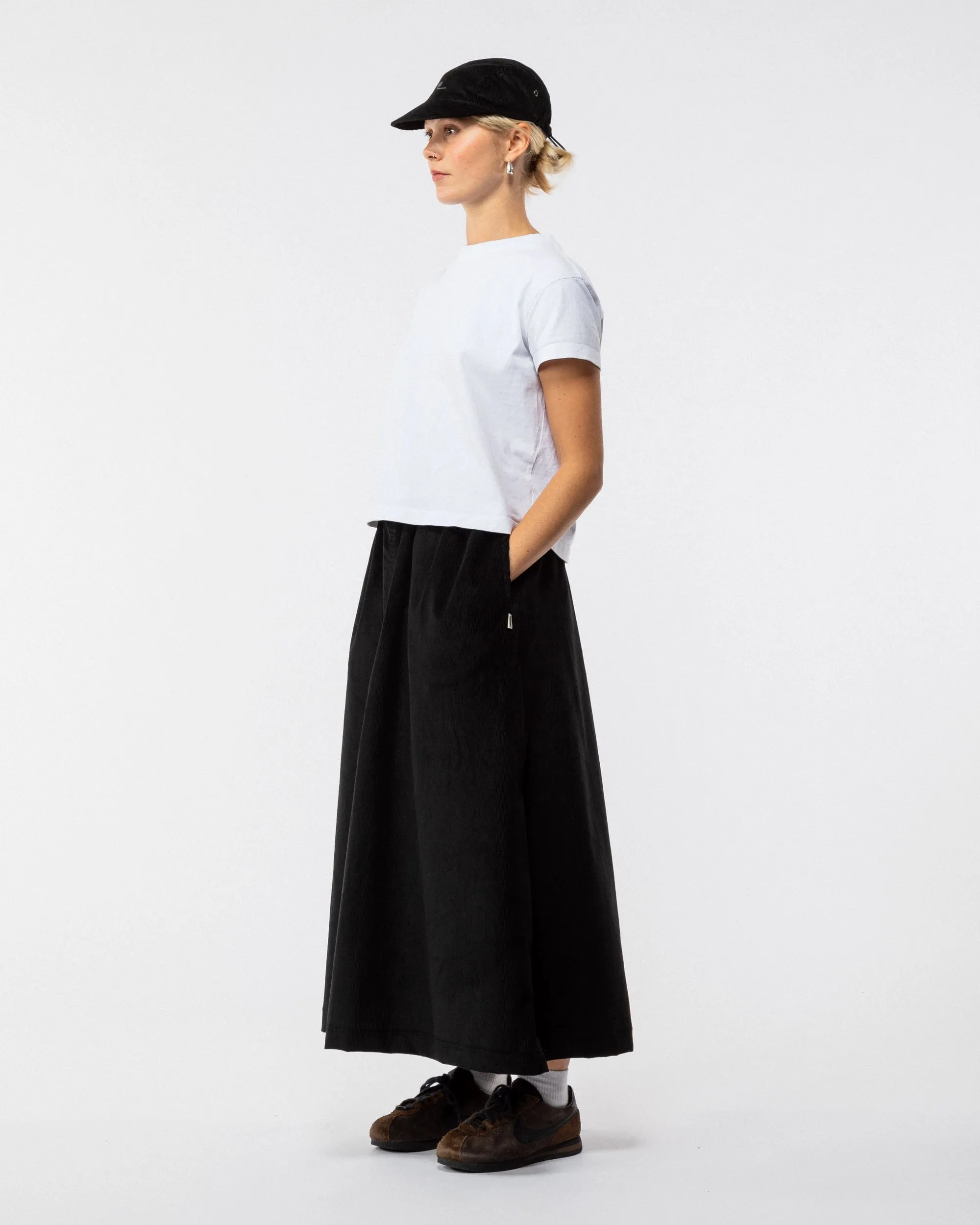 Ayla A-Line Skirt - Black
