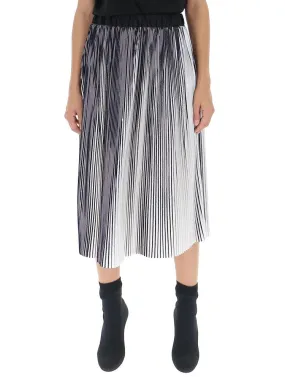 Balmain Pleated Midi Skirt