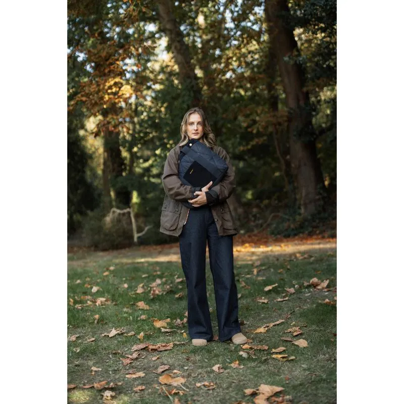 Barbour Maisie Wide Leg Ladies Jeans - Dark Indigo Wash
