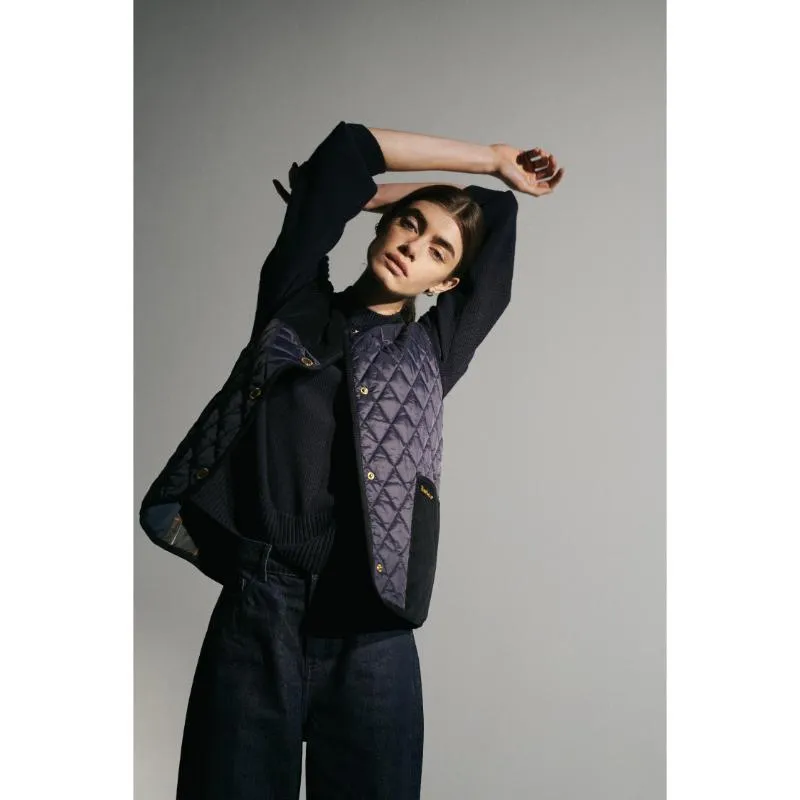 Barbour Maisie Wide Leg Ladies Jeans - Dark Indigo Wash