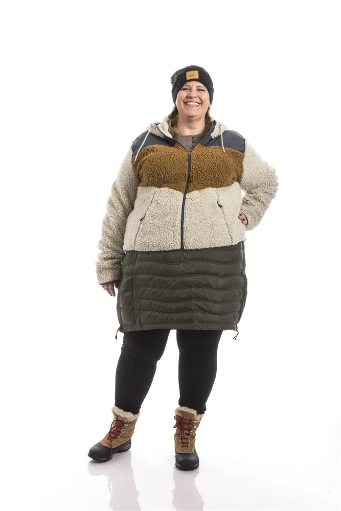 Bergen Mid Length Plus Size Skirt | Hunter Green