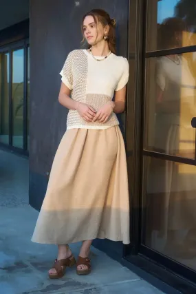 Blu Pepper Summer Vibes Maxi Skirt – Flowy & Effortless Style