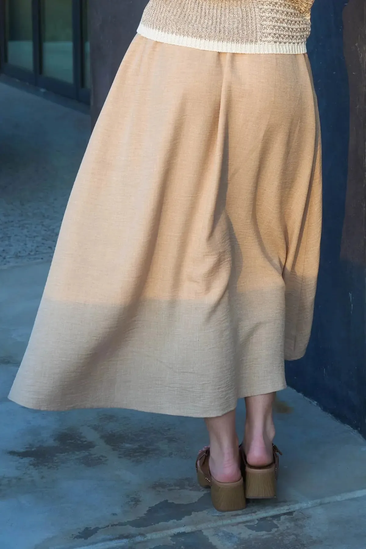 Blu Pepper Summer Vibes Maxi Skirt – Flowy & Effortless Style