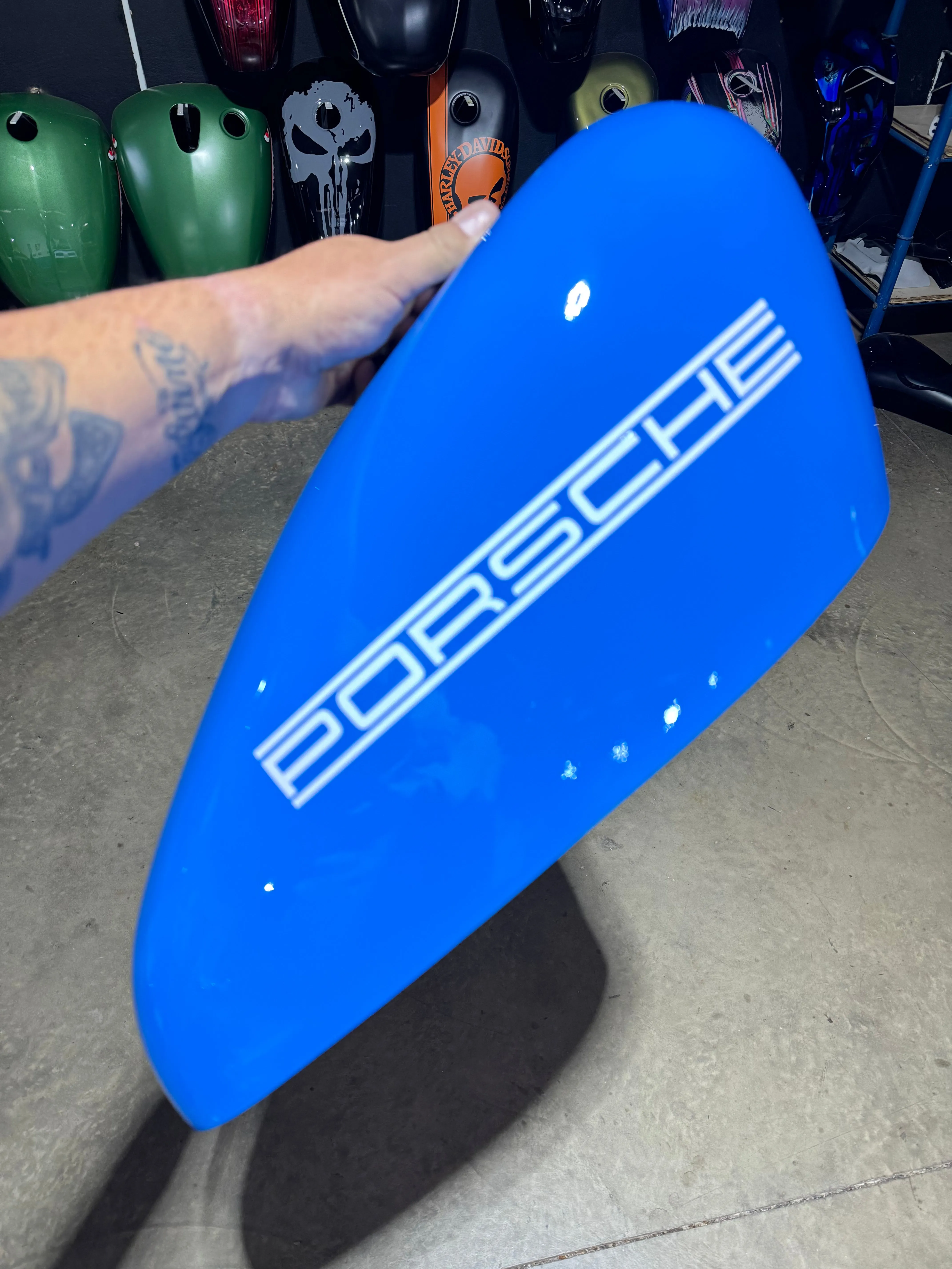 Blue Mooser Porsche - Iron