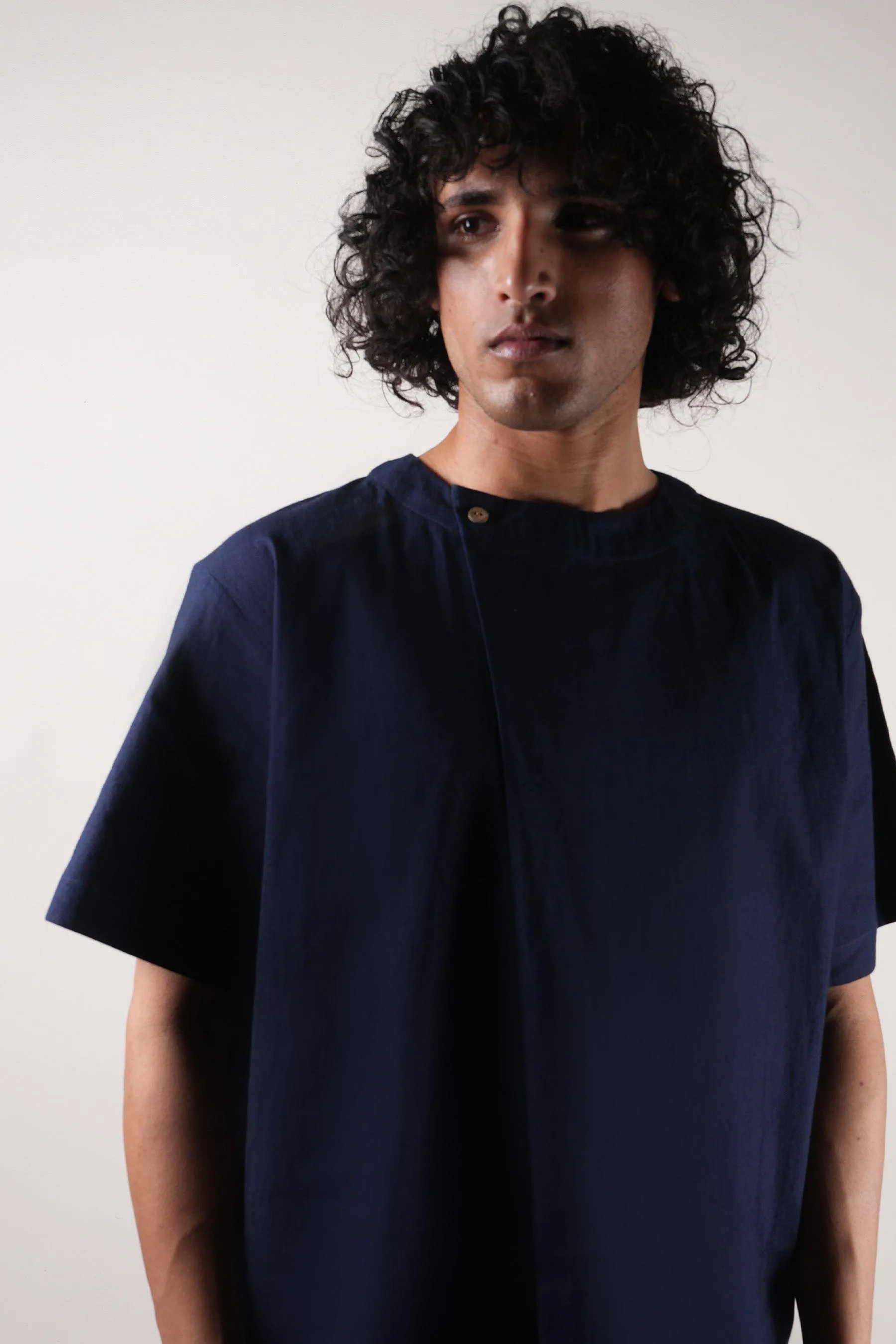 Blue Overlap Men's T-Shirt
