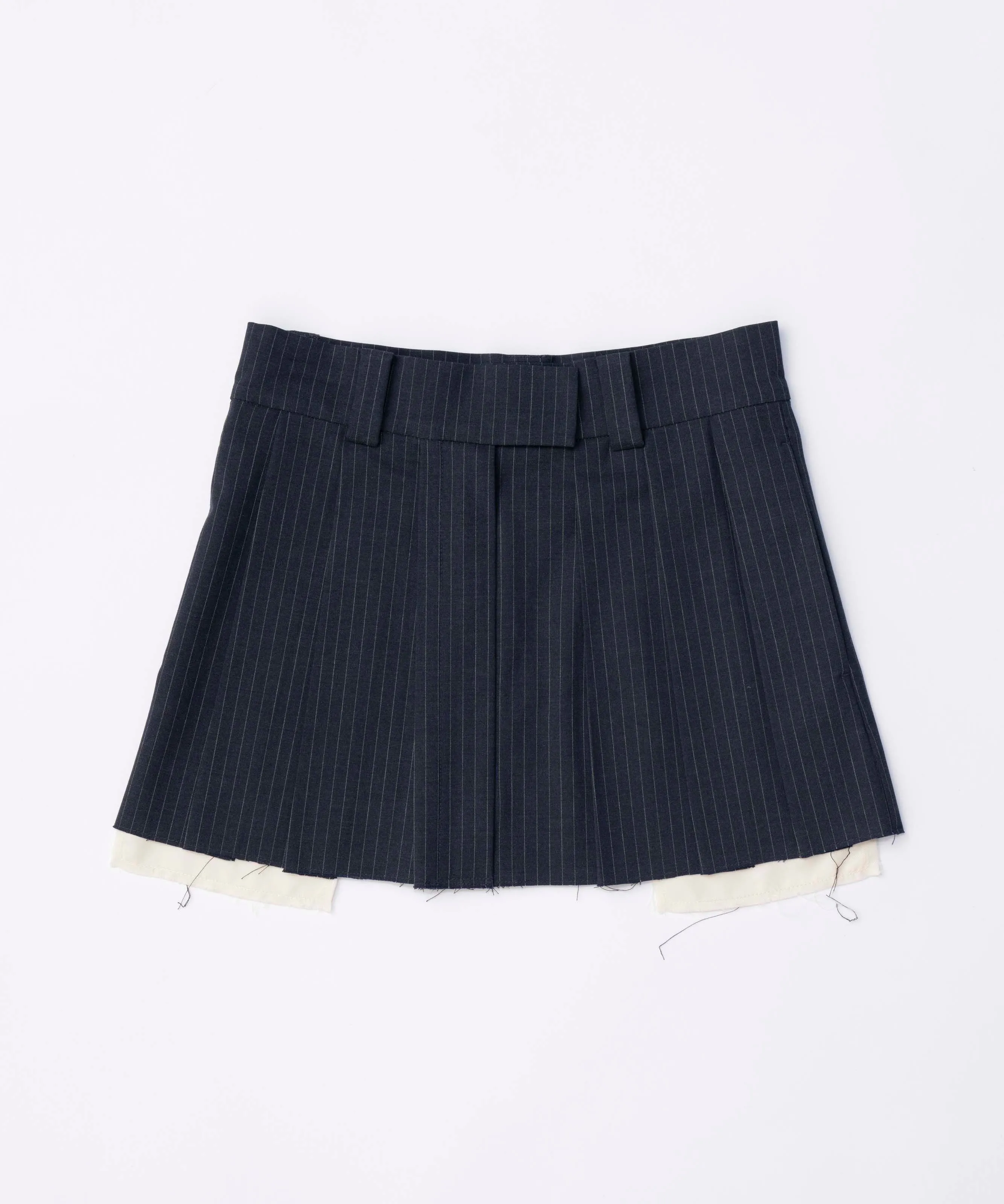 Box Pleated Skirt Pants