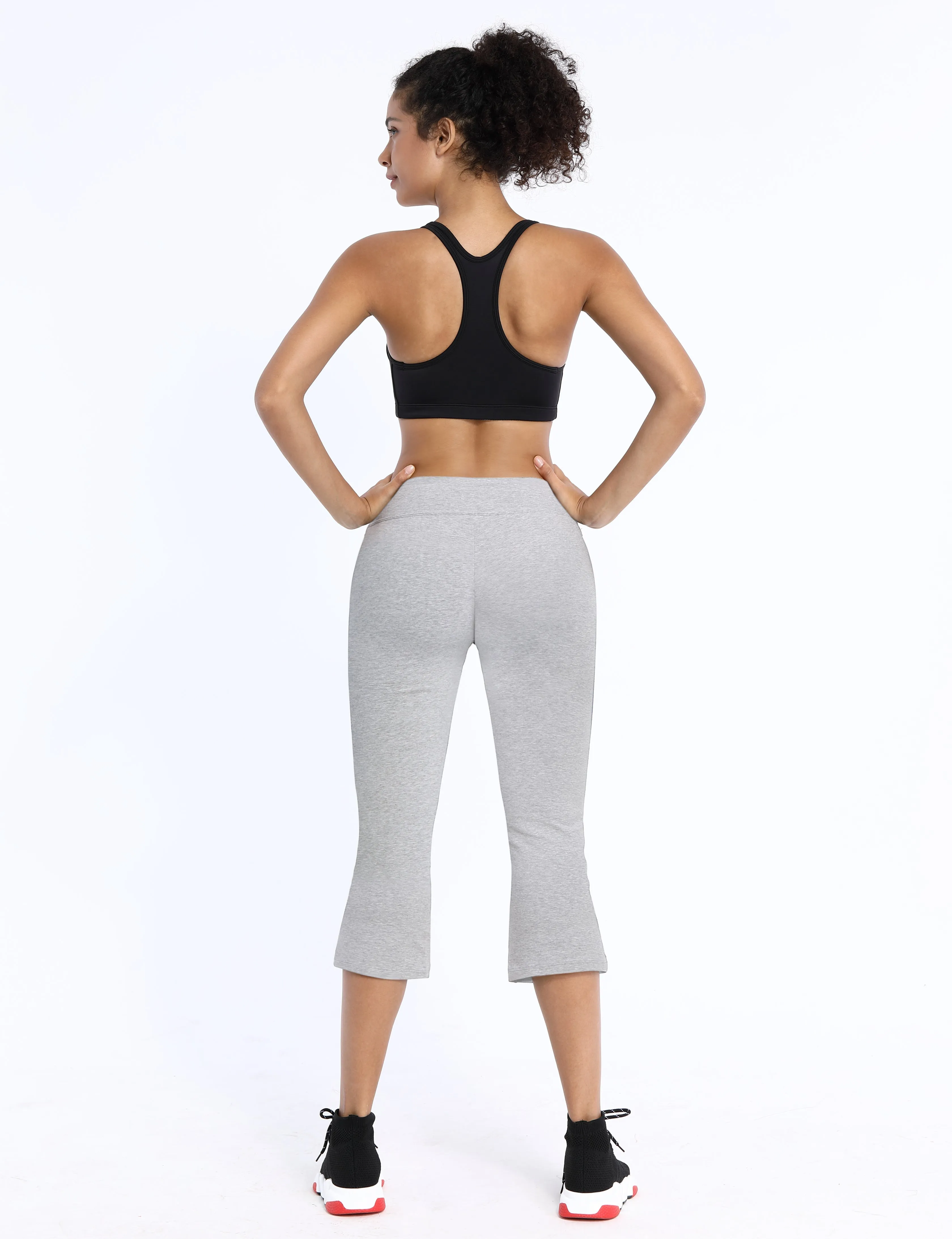 BUBBLELIME 90C/10S Bootcut Sweat Pants 21" inseam_yogastudio
