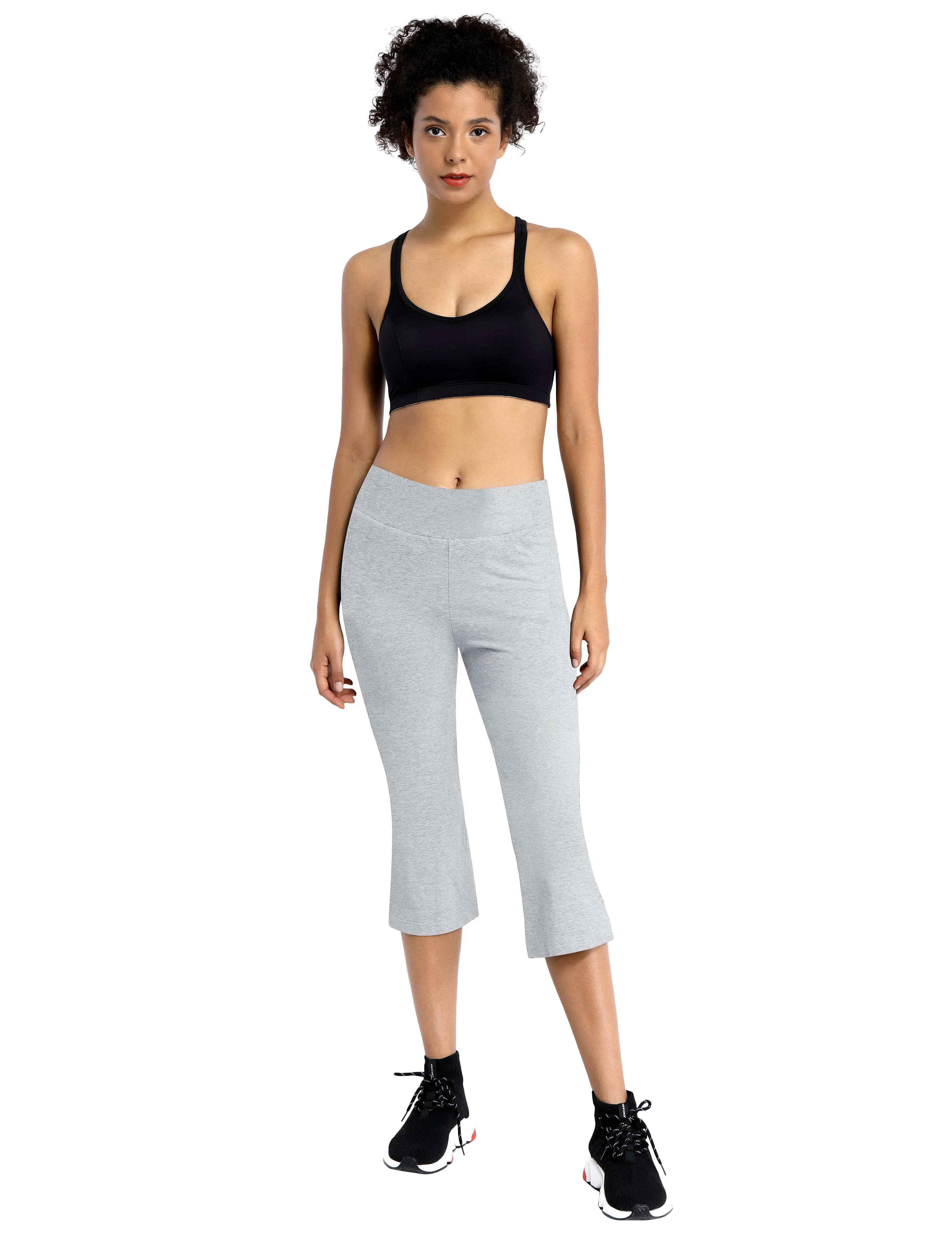 BUBBLELIME 90C/10S Bootcut Sweat Pants 21" inseam_yogastudio