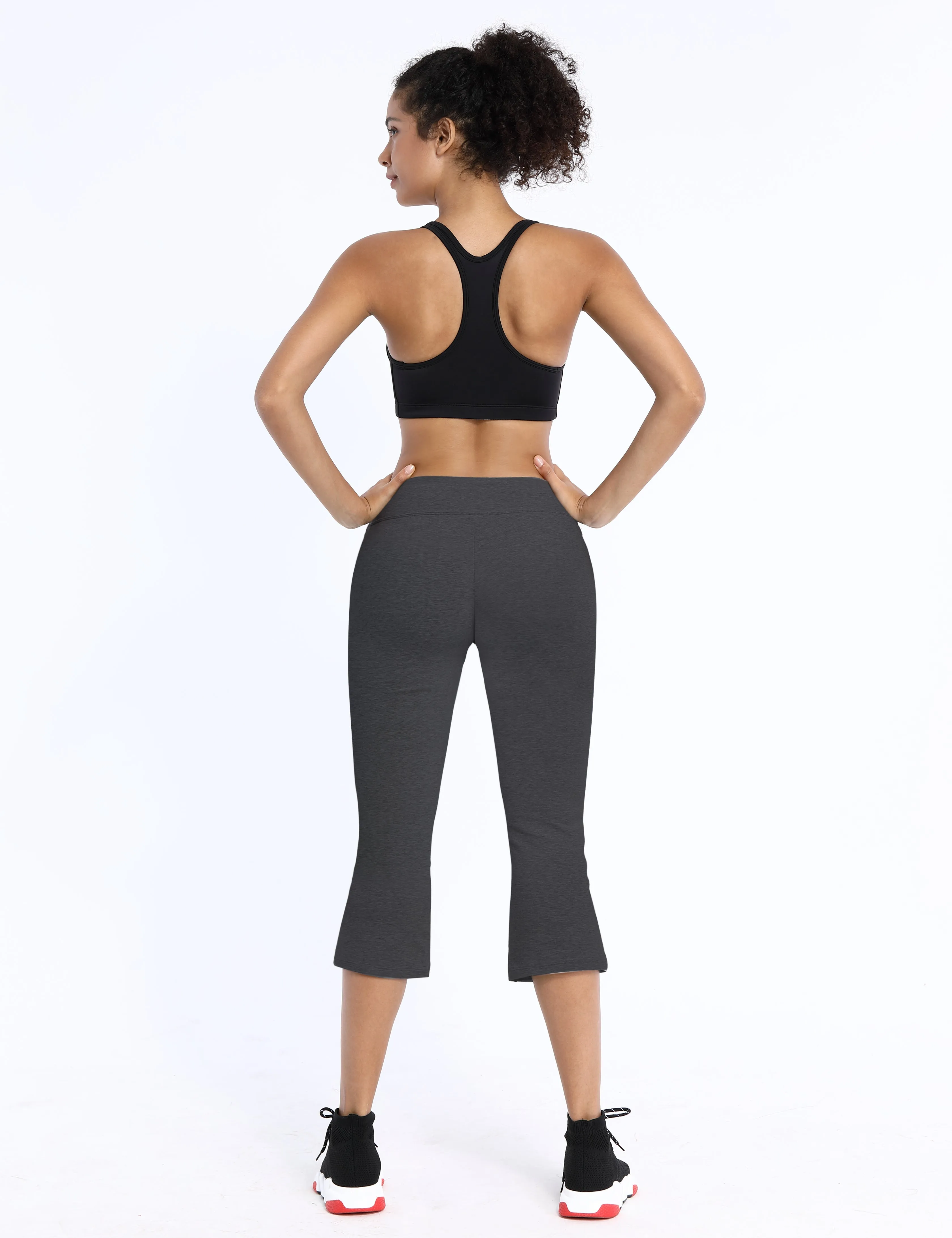 BUBBLELIME 90C/10S Bootcut Sweat Pants 21" inseam_yogastudio