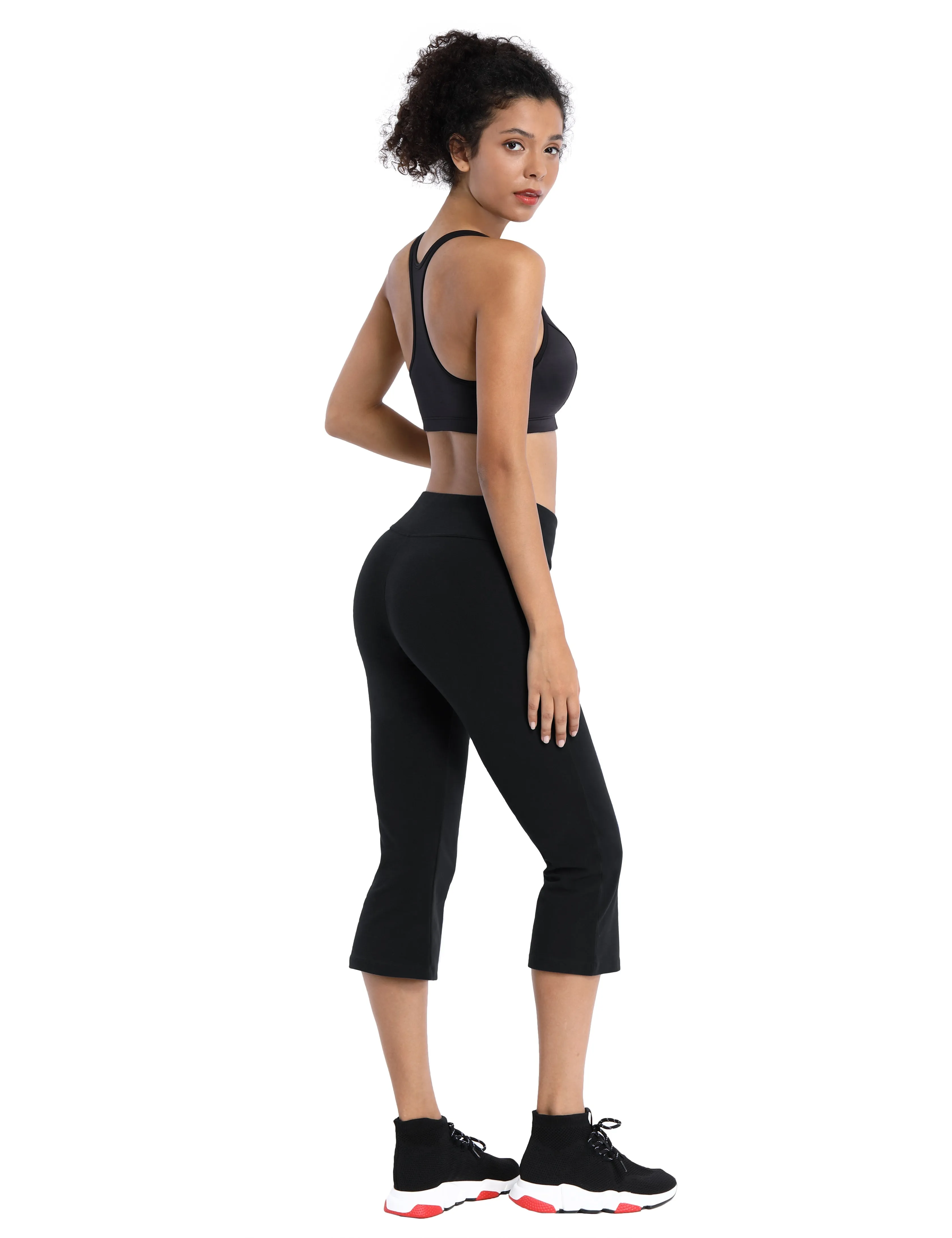 BUBBLELIME 90C/10S Bootcut Sweat Pants 21" inseam_yogastudio