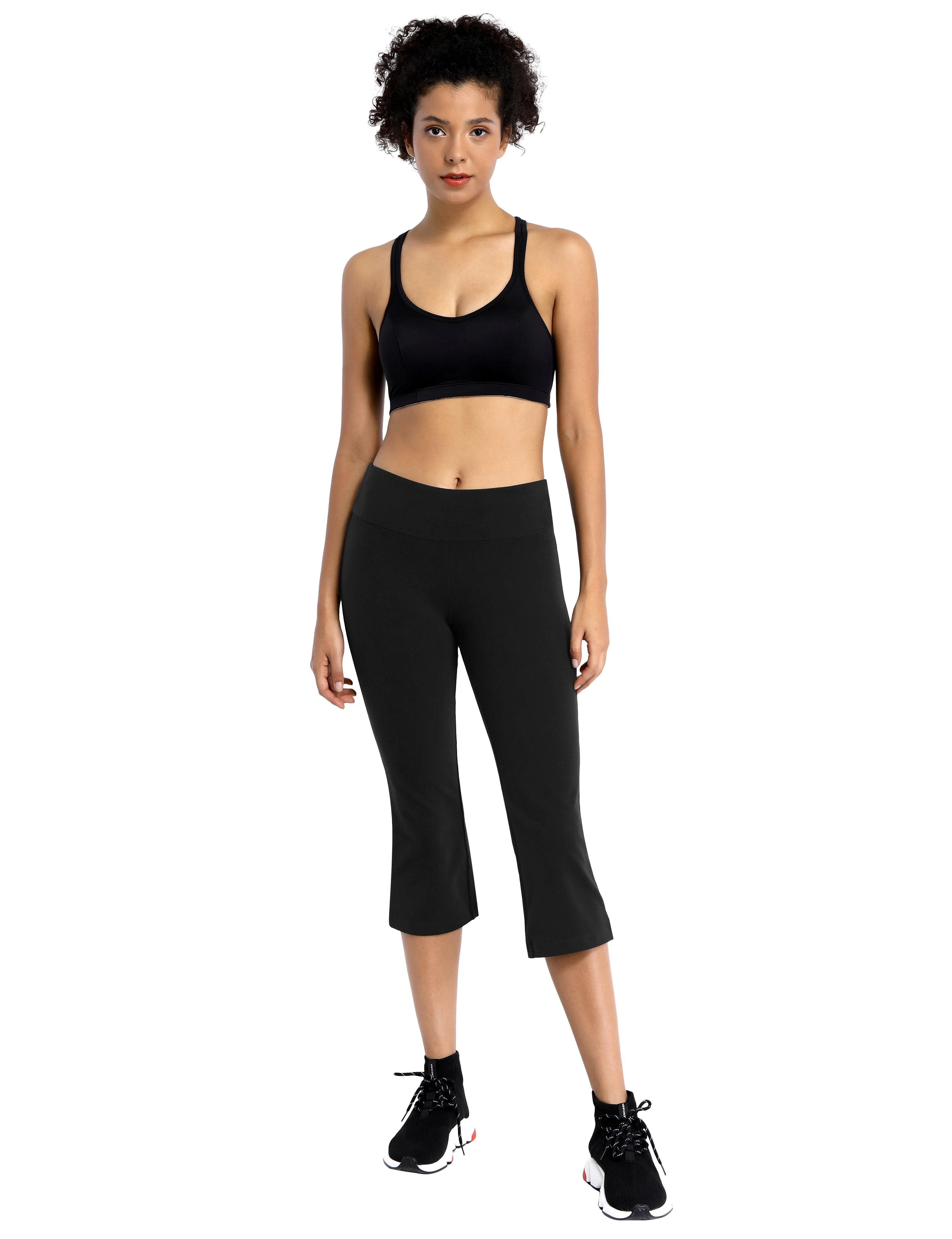 BUBBLELIME 90C/10S Bootcut Sweat Pants 21" inseam_yogastudio