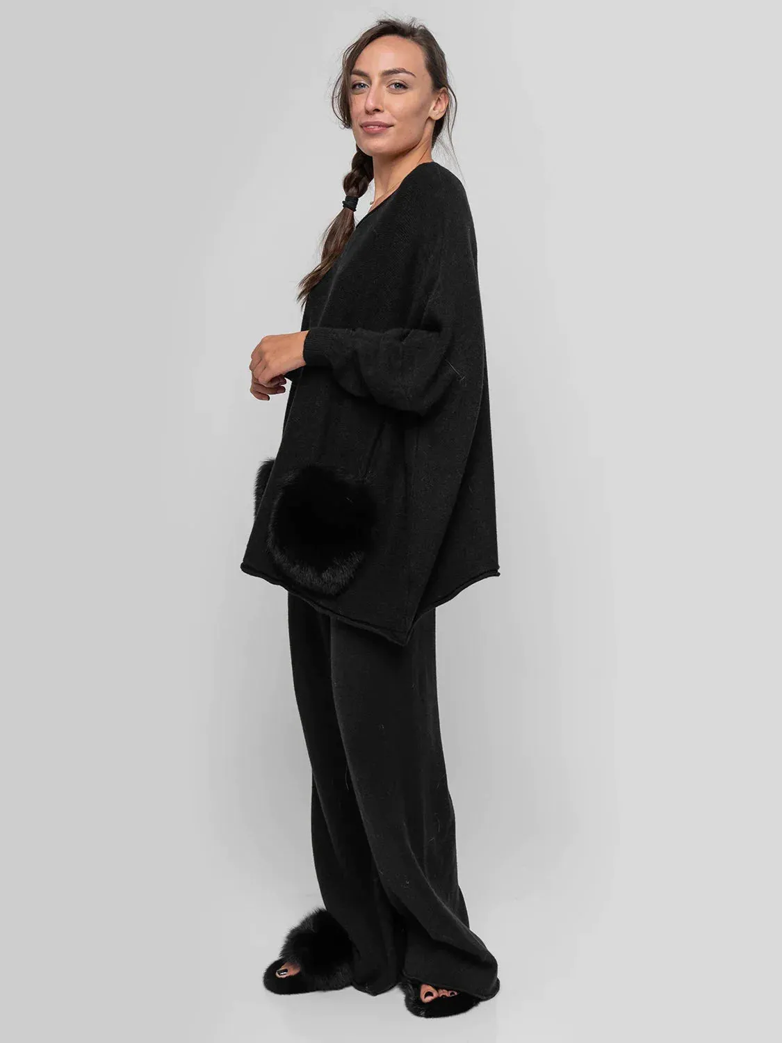 CAPRI - black Fox pockets
