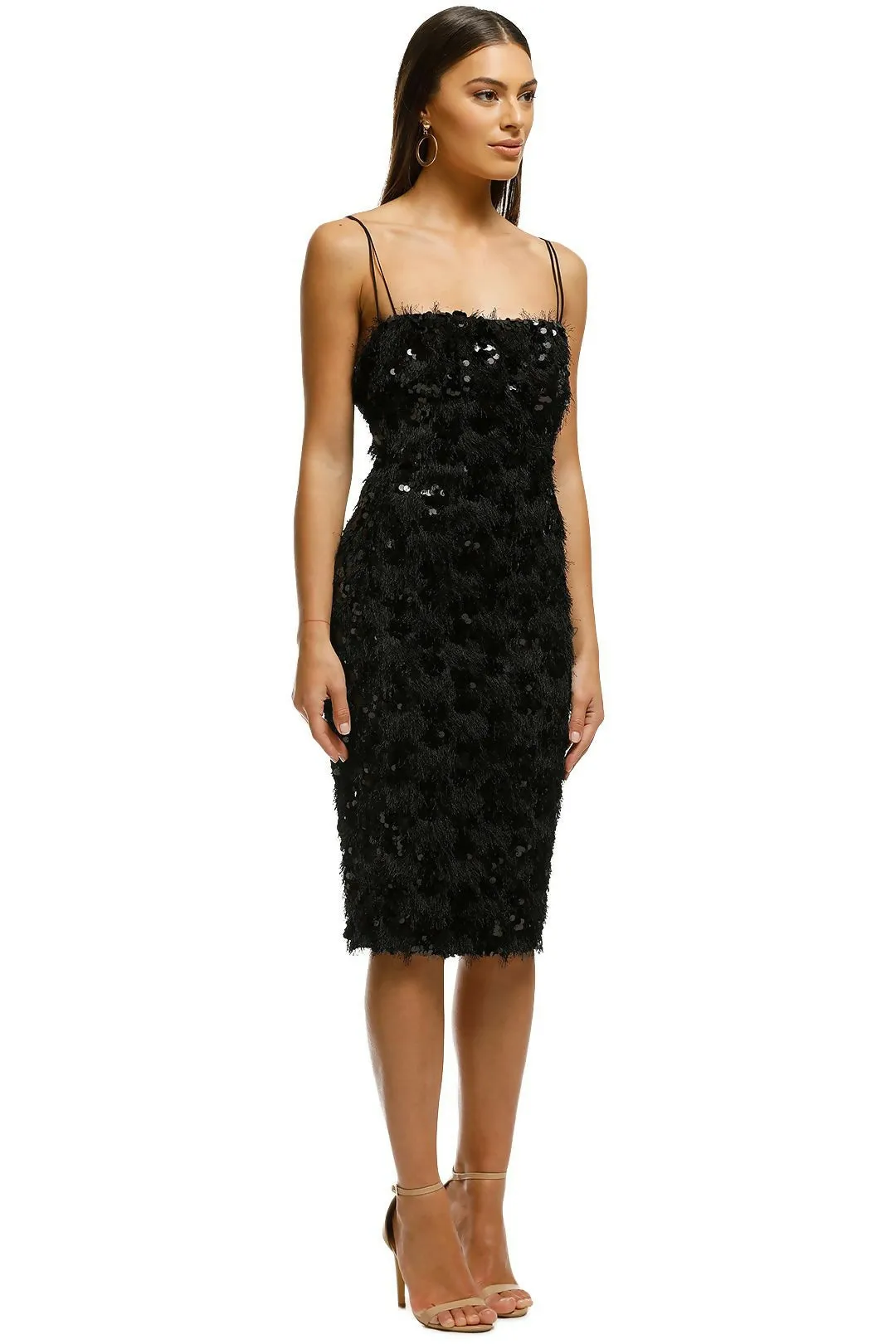 Carla Zampatti Romance of Rome Classic Silhouette Slip Designer Dress Hire