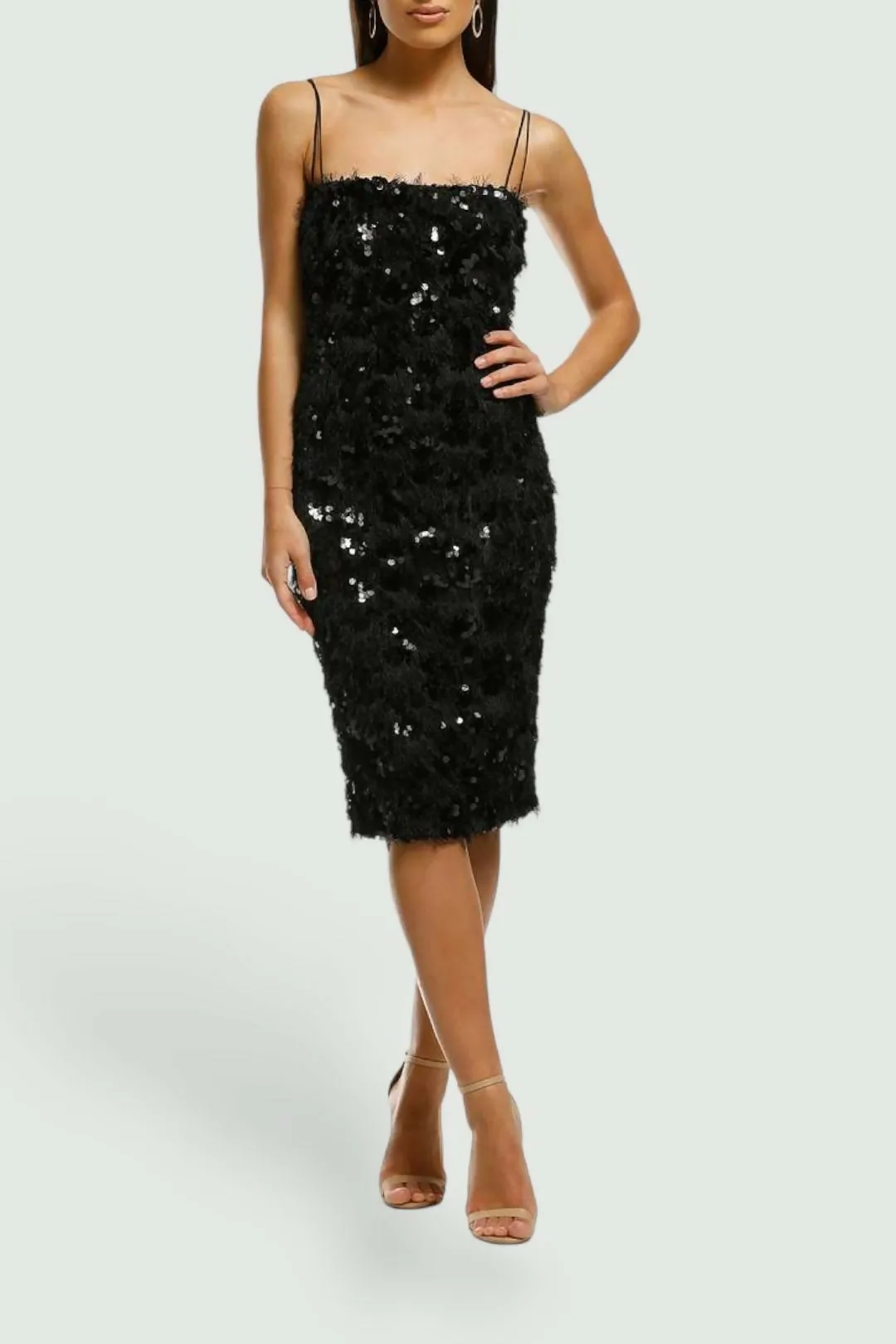 Carla Zampatti Romance of Rome Classic Silhouette Slip Designer Dress Hire