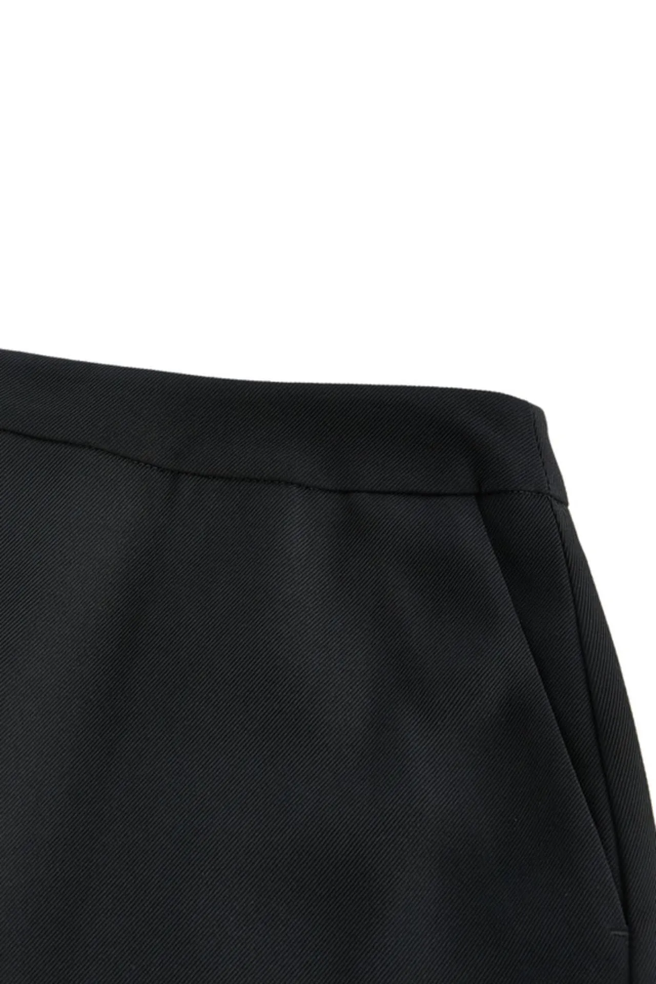Cavalry Twill H-Shaped Suit Skirt