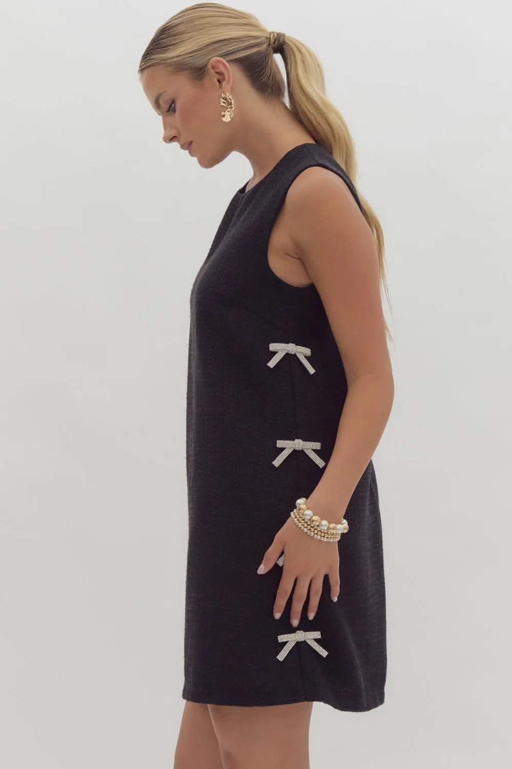 Charming Bows Mini Dress