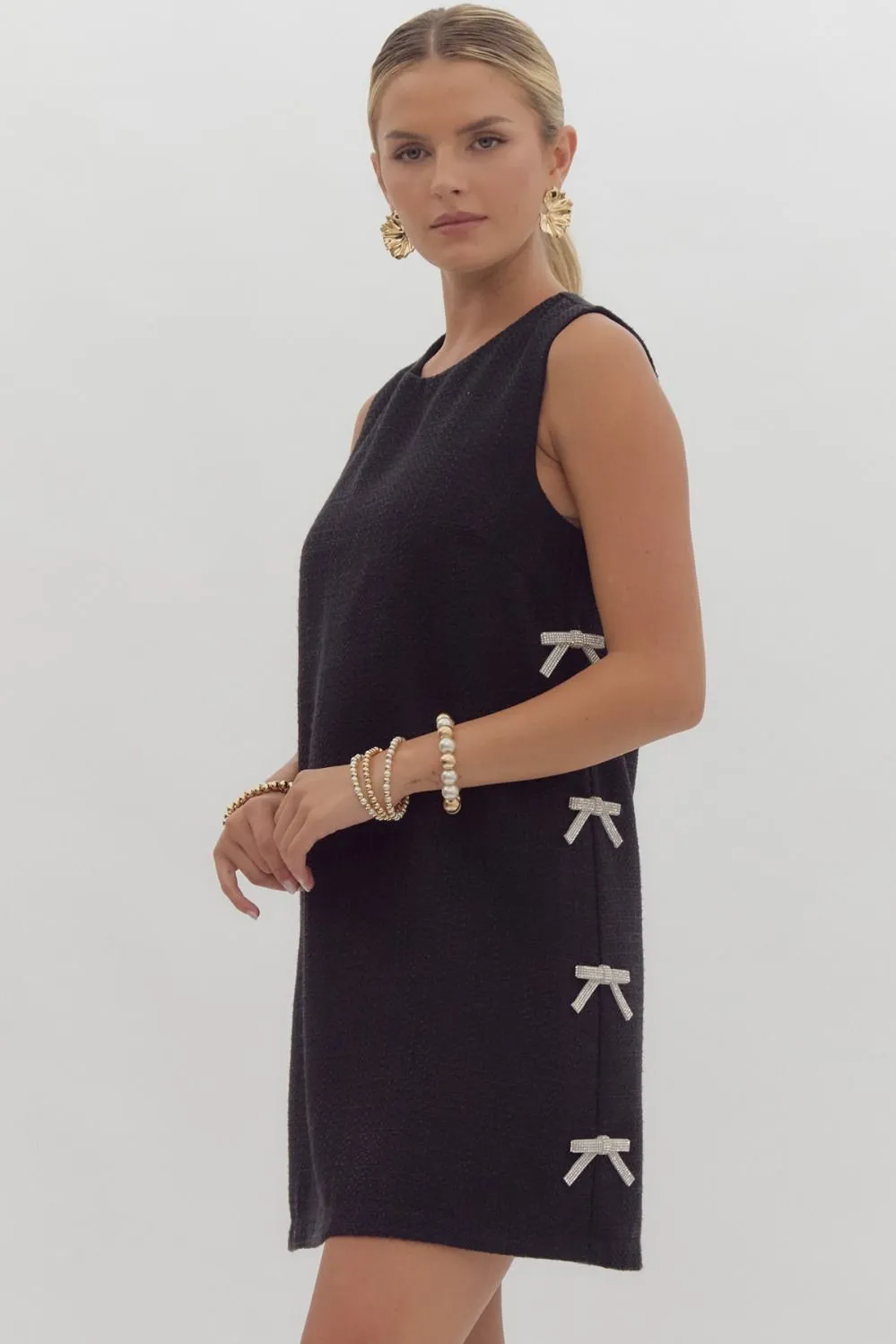 Charming Bows Mini Dress