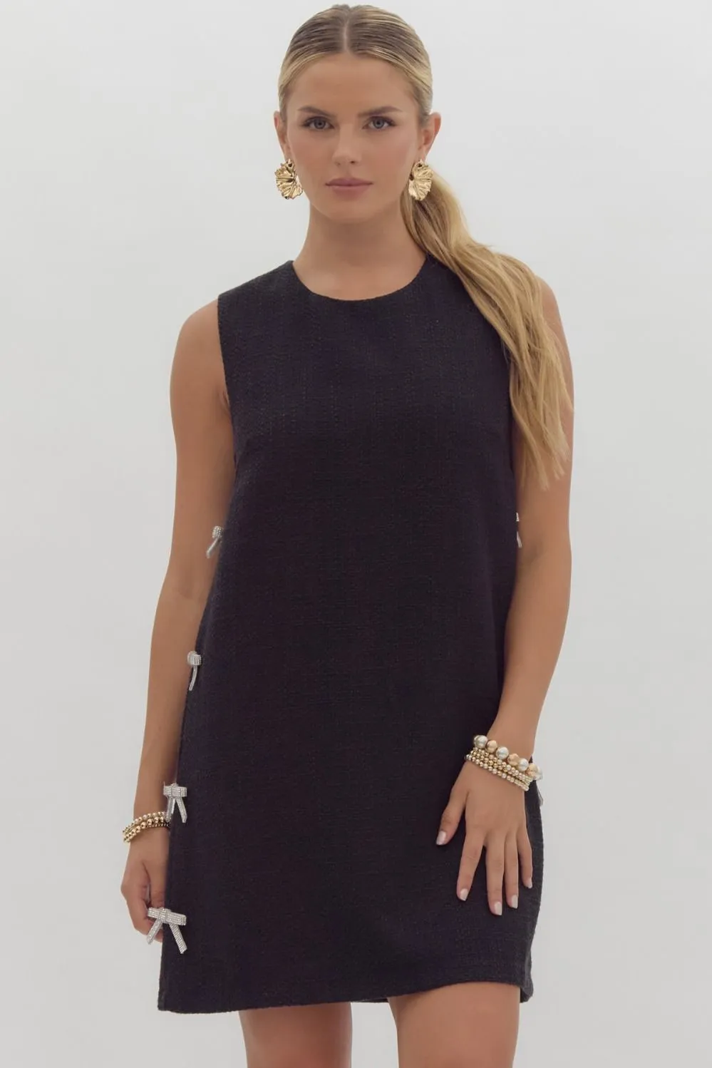 Charming Bows Mini Dress
