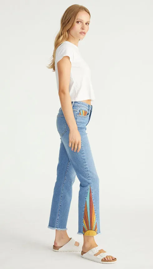 Clara Ankle Flare - Sundaze | Driftwood Jeans