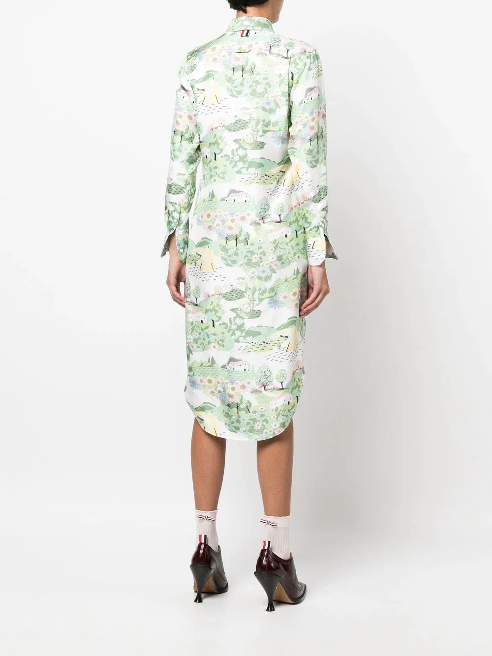 Classic Point Collar Shirtdress