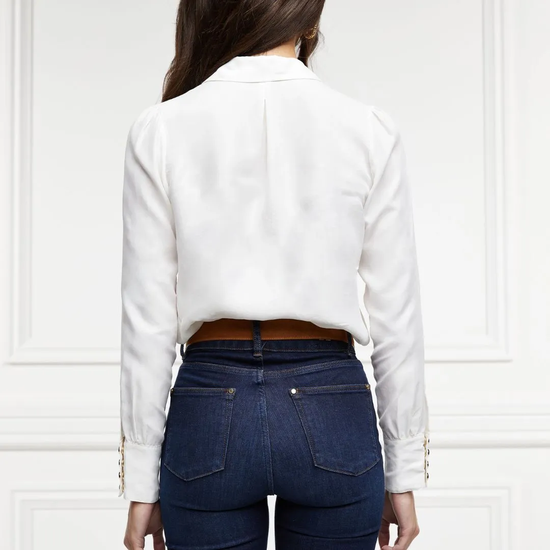 Cupro Shirt Bodysuit