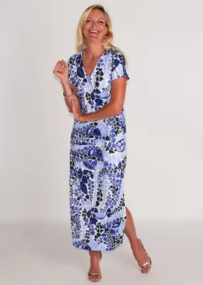 Delray Dress - Spades Indigo