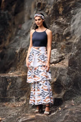 Devi Skirt - Thi Print (Pattern)