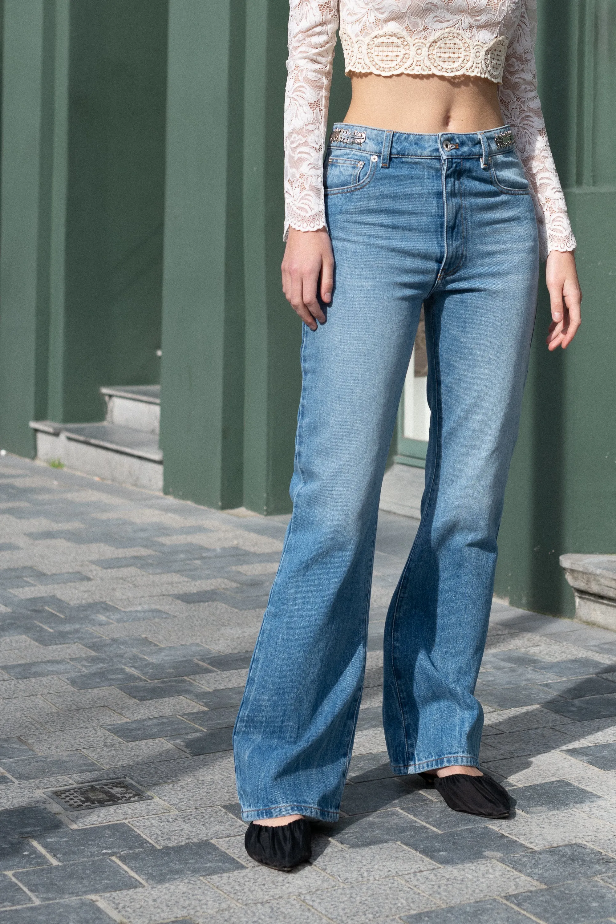 Embellished Jeans