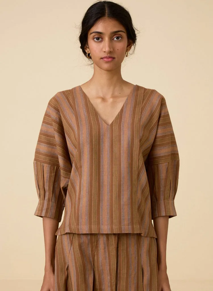 Faizaan Stripe Set