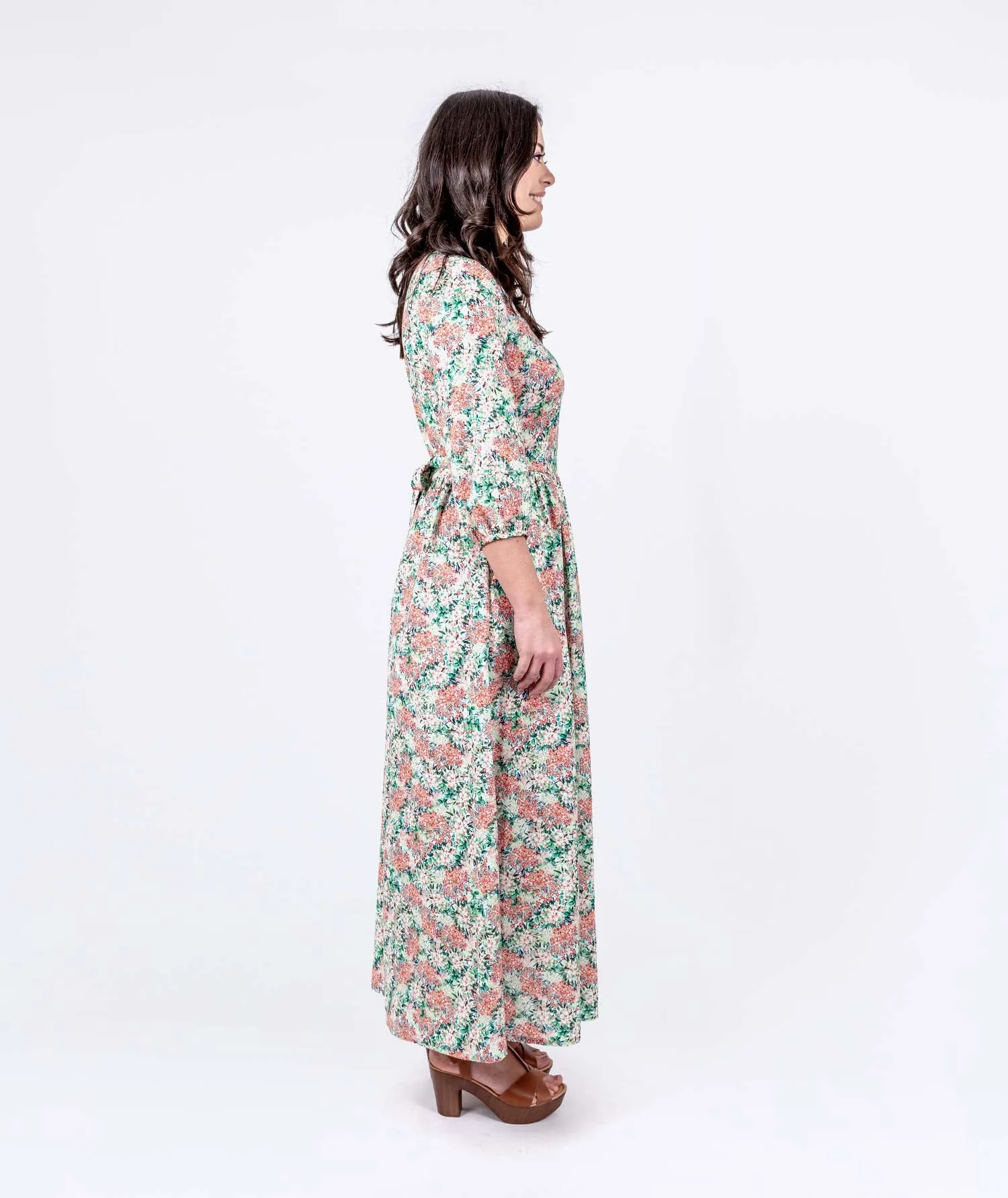 Floral Joy Dress - White