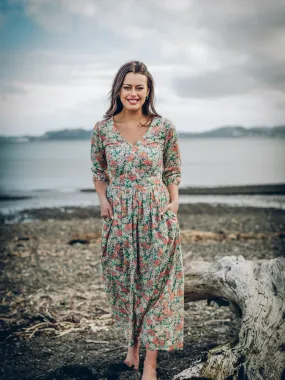 Floral Joy Dress - White