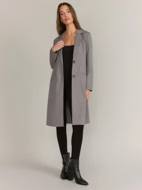 Fore Collection Pinstripe Boyfriend Blazer - Brands We Love