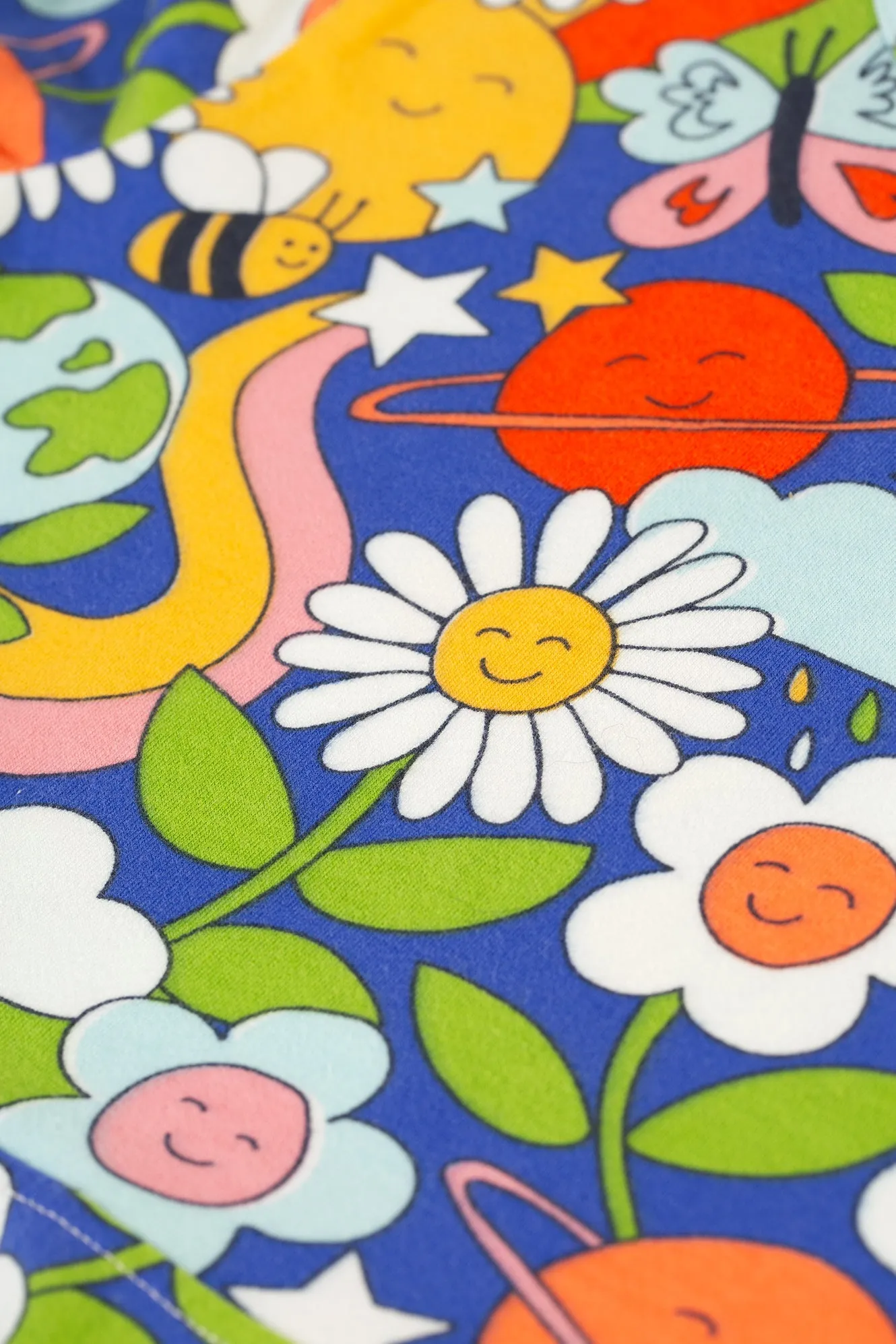 Frugi Sofia Skater Dress - Retro Happy