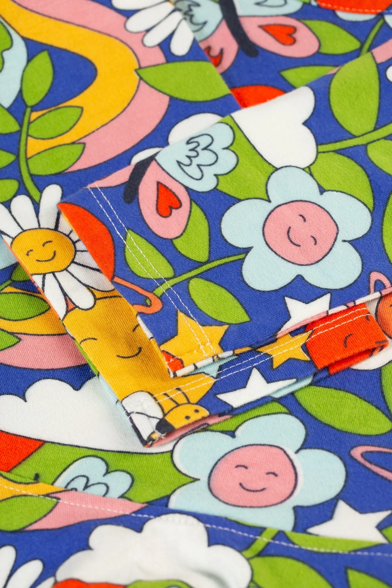 Frugi Sofia Skater Dress - Retro Happy