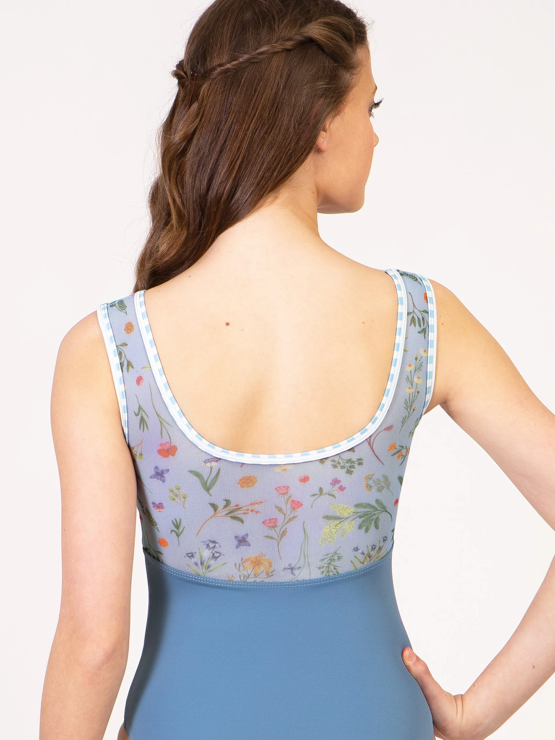 Garden Party V Front Tank Leotard
