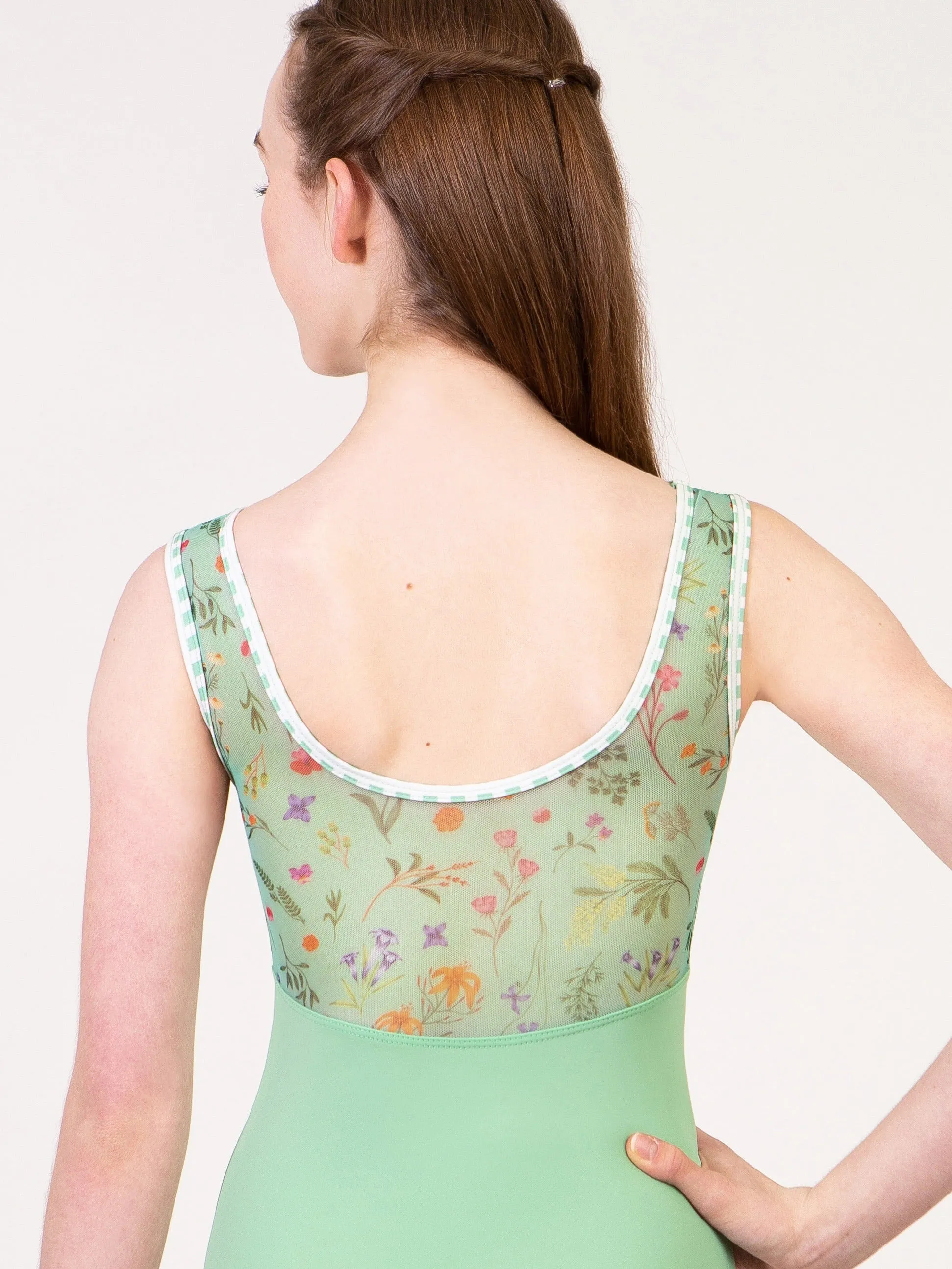 Garden Party V Front Tank Leotard