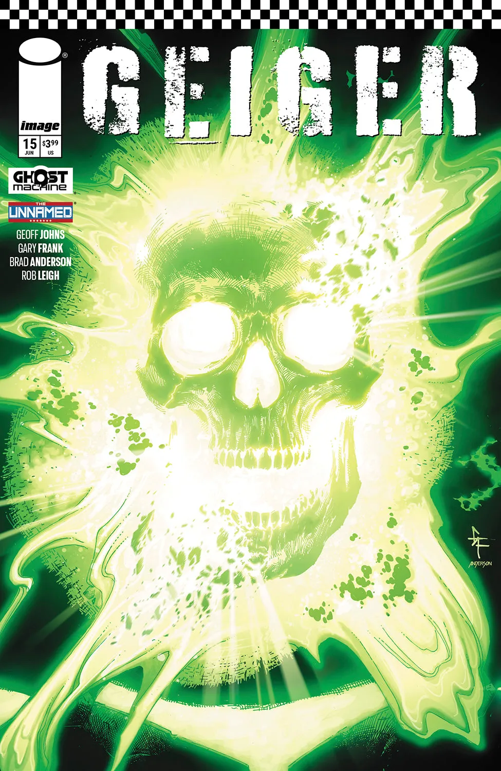 GEIGER #15 COVER A GARY FRANK & BRAD ANDERSON