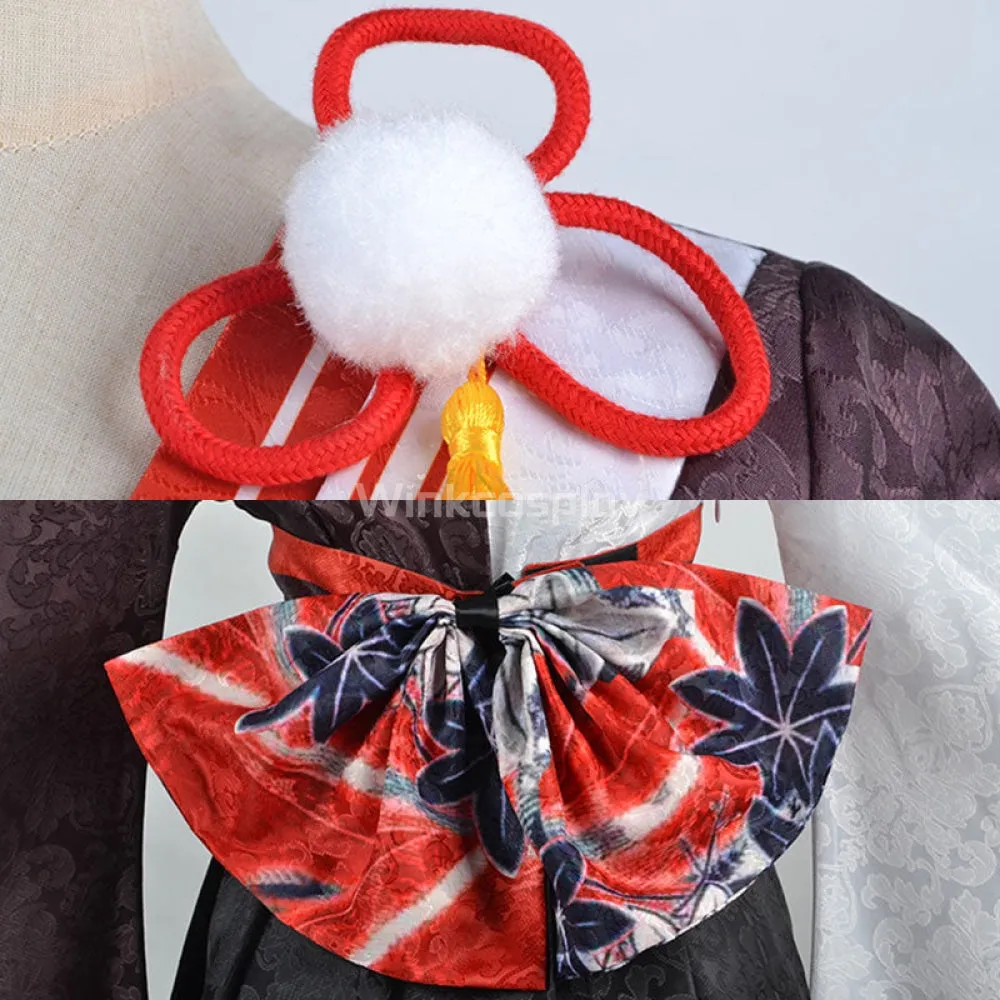Genshin Impact Kazuha Female Halloween Cosplay Costume