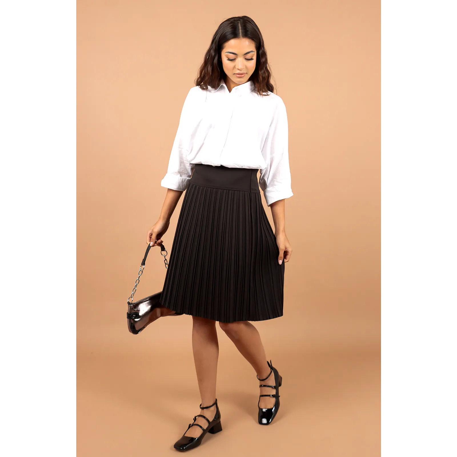 Girls Flairy Pleated Skirt