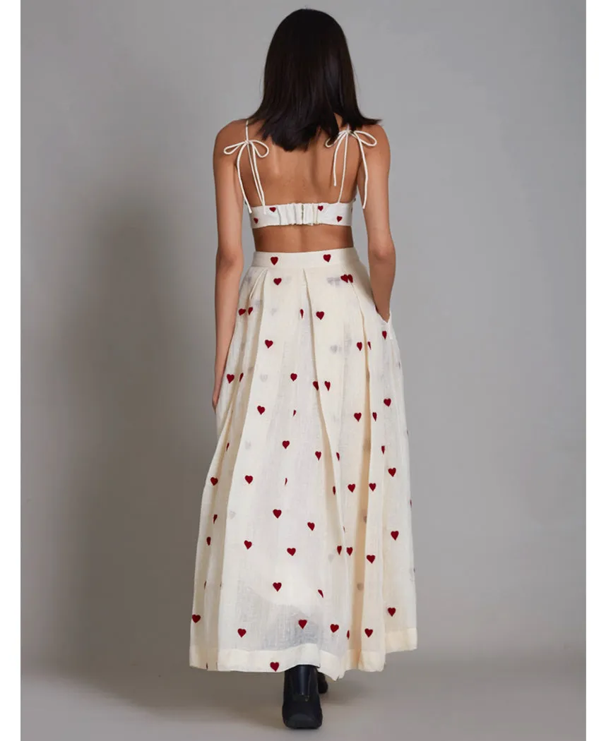 Heart Lehenga