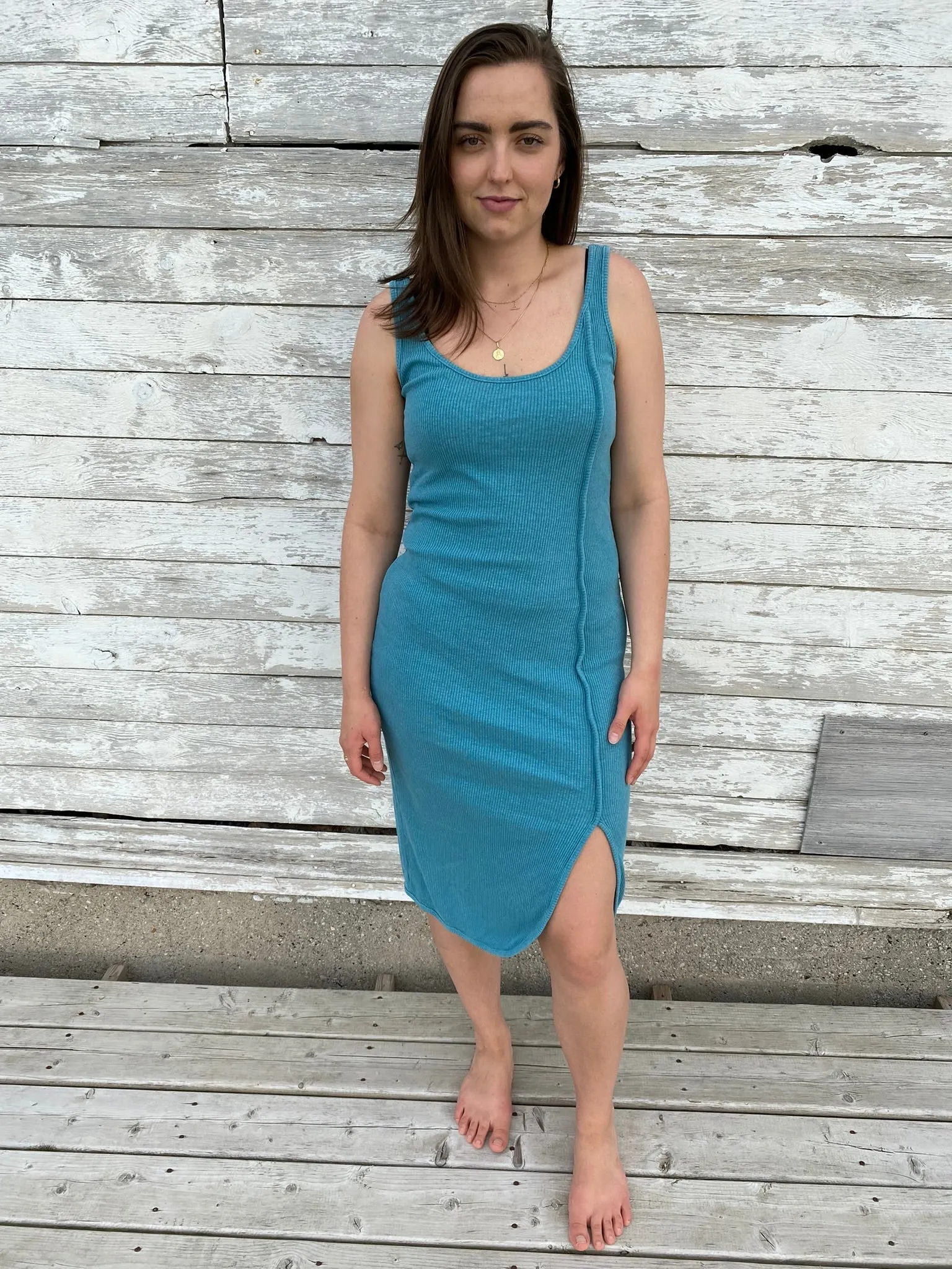 Hemp Sport Rib Dress