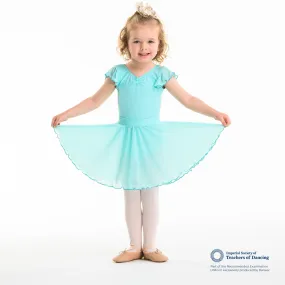 ISTD Semi Sheer Skirt - Light Green (Young Dancer)