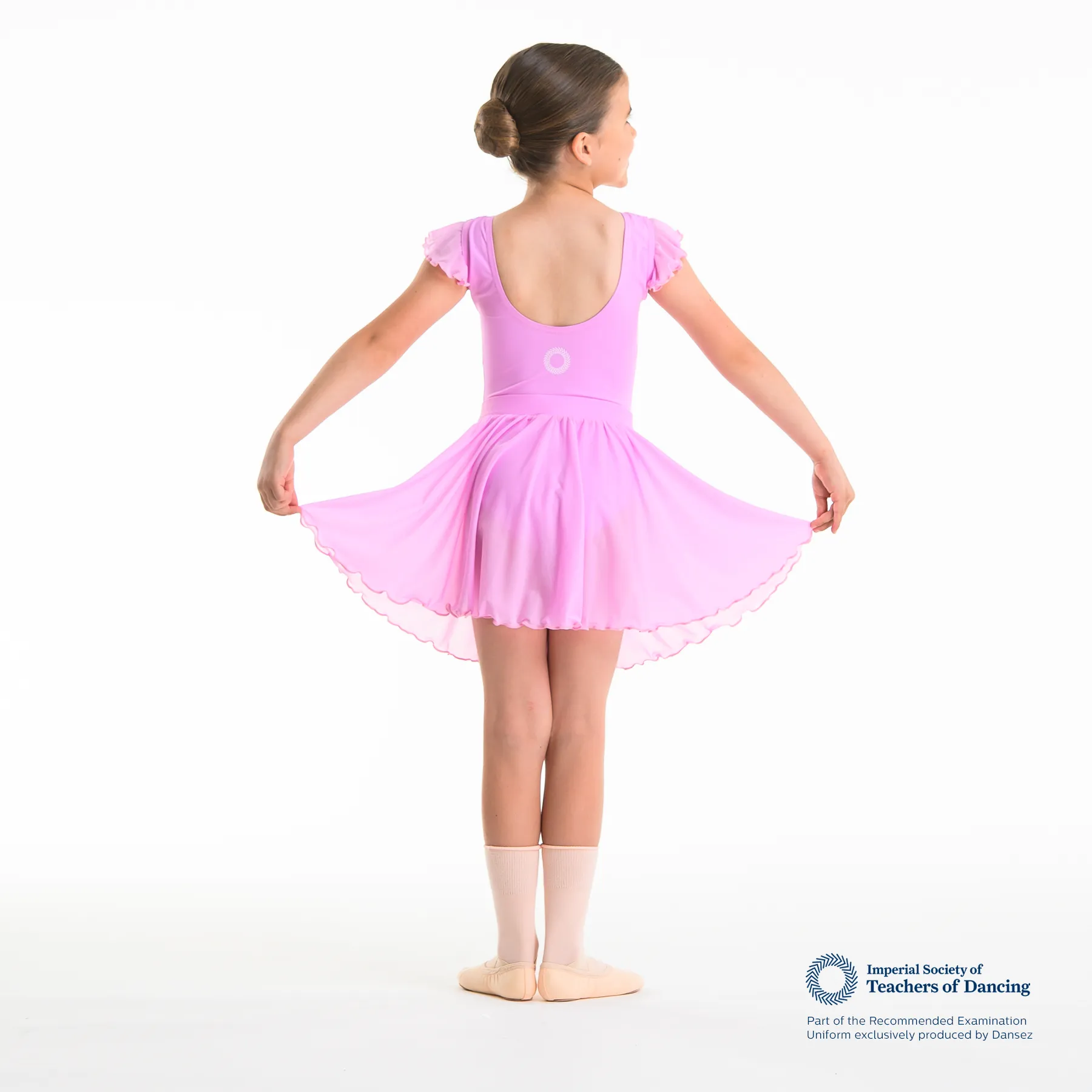 ISTD Semi Sheer Skirt - Light Pink (Young Dancer)